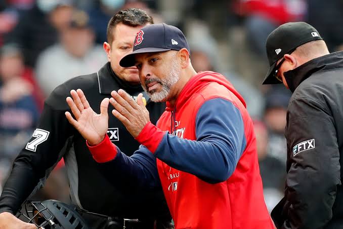 MLB and ESPN report that Alex Cora has earned recognition as the top MLB coach due to his tireless effort and commitment to the Boston Red Sox.