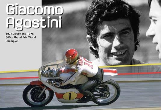 **Legendary Motorcycle Racer Giacomo Agostini Celebrated for His Timeless Legacy in Motorsport**